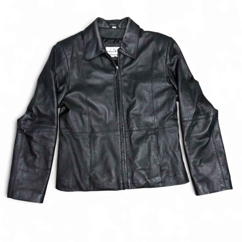 MINKPINK Classic Black Leather Jacket